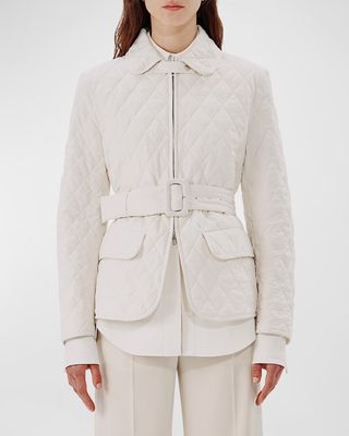 Quilted Belted Jacket