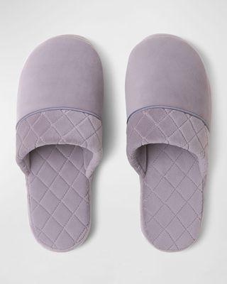 Quilted Flat Slippers