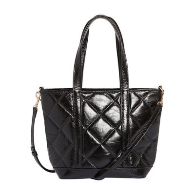 Quilted leather S cabas tote bag