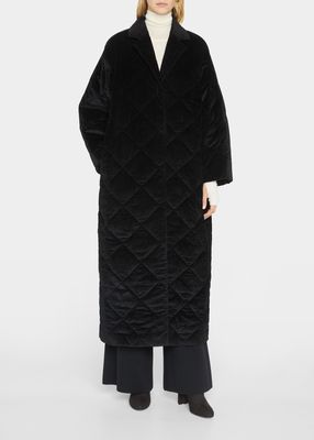 Quilted Oversized Coat