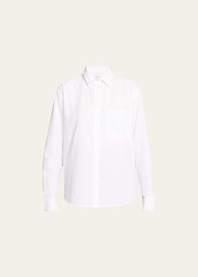 Quinn Cotton Button-Front Shirt
