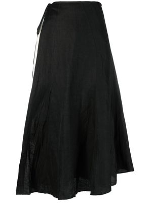 QUIRA high-waisted skirt - Black