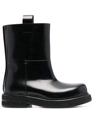 QUIRA Lilibeth 40mm leather ankle boots - Black