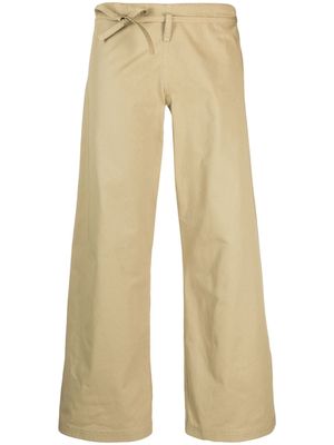QUIRA low-rise cropped trousers - Neutrals