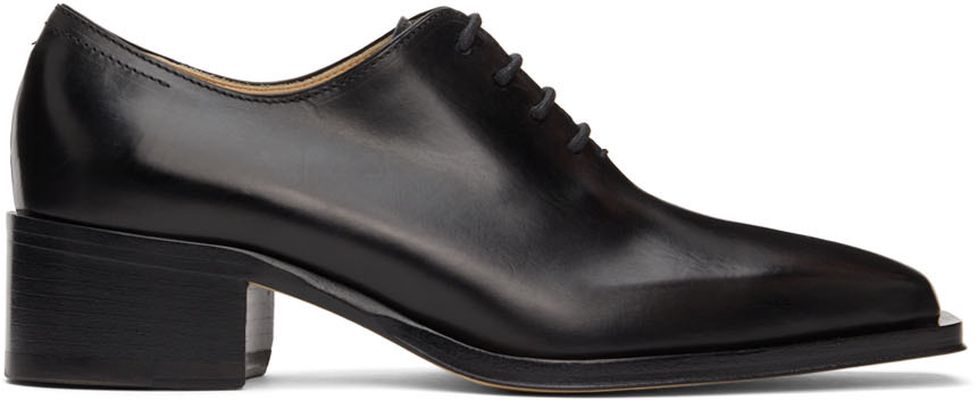 Quira SSENSE Exclusive Black Tango Loafers