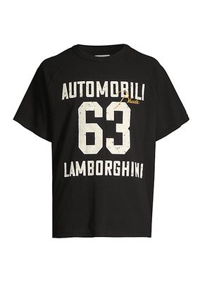 R H U D E x Lamborghini Automobili 63 Raglan-Sleeve T-Shirt