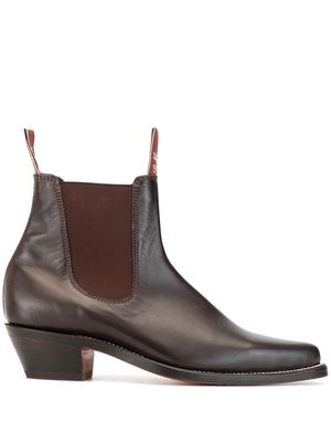R.M.Williams Millicent point-toe chelsea boots - Brown