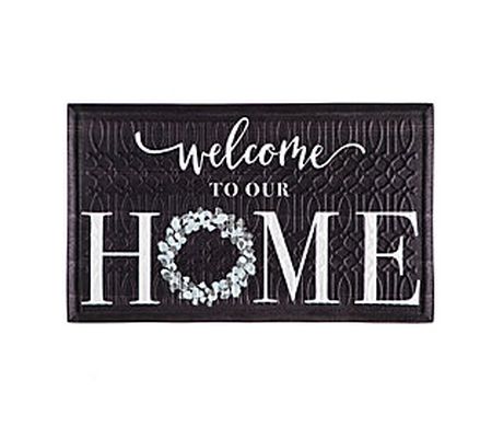 R. Nest Welcome to Our Home 18" x 30" Mat