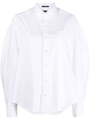 R13 button-down shirt - White