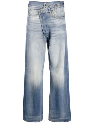 R13 Delancey wide-leg jeans - Blue