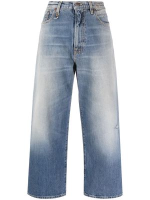 R13 distressed-finish denim jeans - Blue