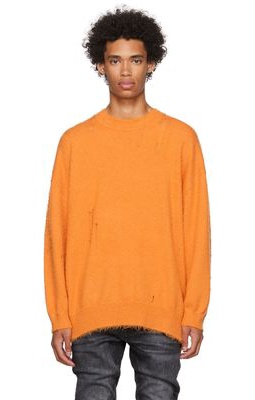 R13 Orange Oversized Sweater