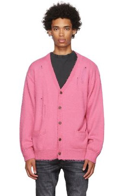 R13 Pink Brushed Cardigan