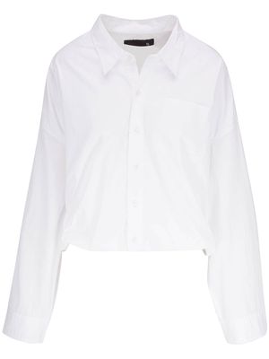 R13 pocket cotton shirt - White