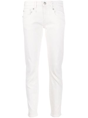 R13 skinny boyfriend jeans - White