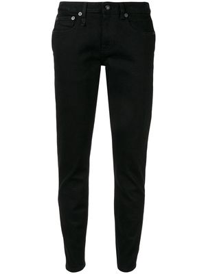 R13 tapered low-rise jeans - Black