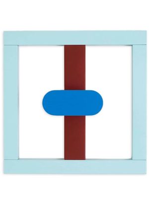 raawii colour-block square hook - Blue