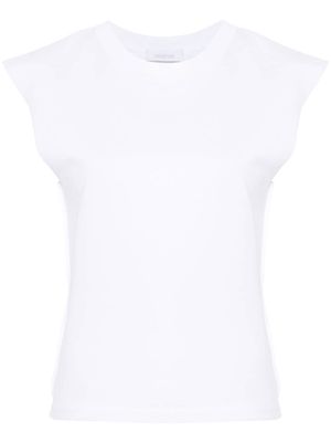 Rabanne chain-detail cotton T-shirt - White