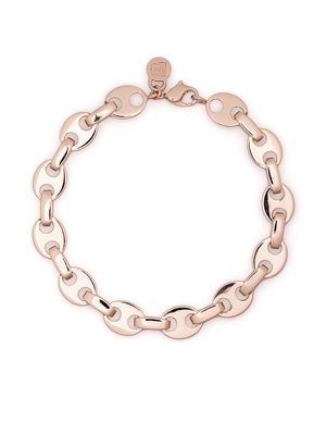 Rabanne chain link bracelet - Orange