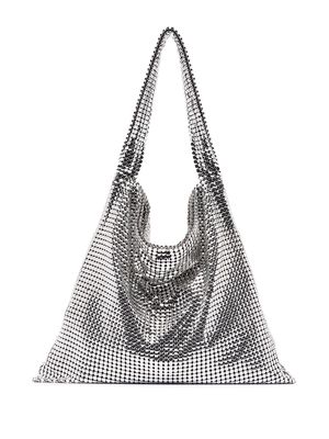 Rabanne chainmail tote bag - Silver