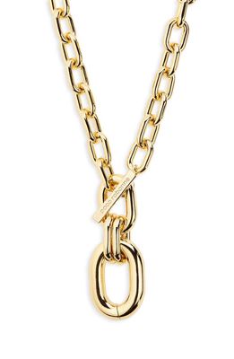 Rabanne Extra Large Link Pendant Necklace in Gold