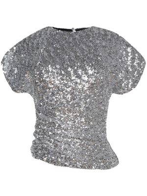 Rabanne Haut asymmetric top - Silver