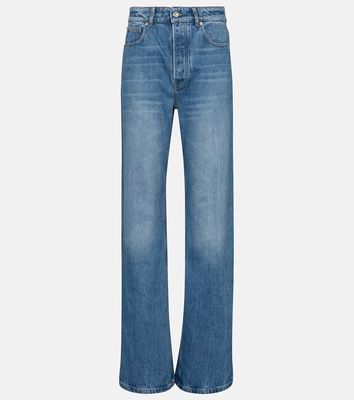 Rabanne High-rise wide-leg jeans