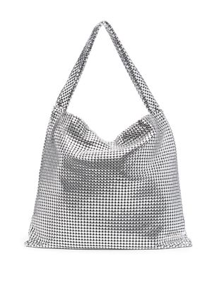 Rabanne Pixel tote bag - Silver