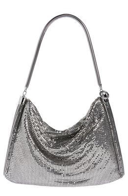 Rabanne Pixel Tube Shoulder Bag in P040 Silver