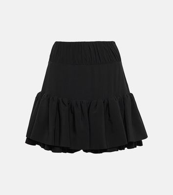 Rabanne Ruffled high-rise miniskirt