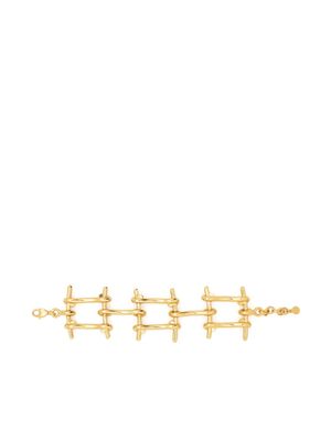 Rabanne wire chain bracelet - Gold