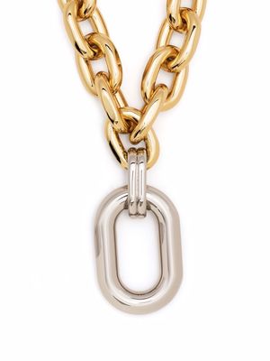Rabanne XL Link oversized pendant - Gold