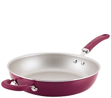 Rachael Ray Create Delicious 12.5" Aluminum Dee p Skillet