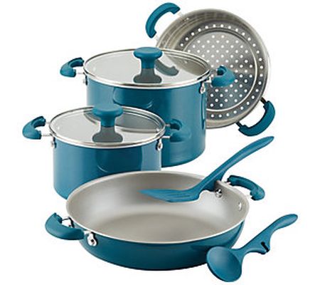 Rachael Ray Create Delicious 8-Pc Aluminum Cook ware Set