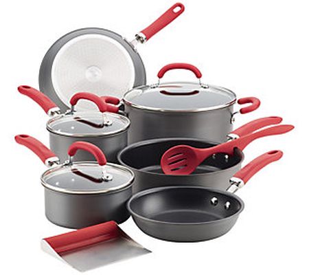 Rachael Ray Create Delicious Hard-Anodized 11-P c Cookware Set