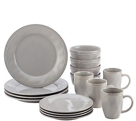 Rachael Ray Cucina Dinnerware 16-Pc Stoneware D innerware Set