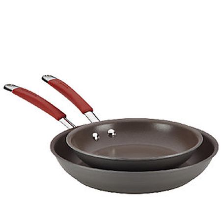 Rachael Ray Cucina Hard-Anodized Nonstick Twin Skillet Set