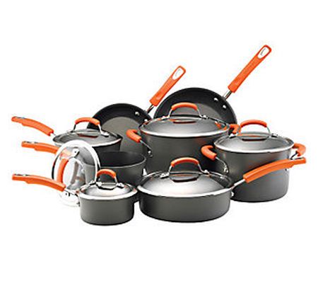 Rachael Ray Hard-Anodized Cookware 14-Piece Set