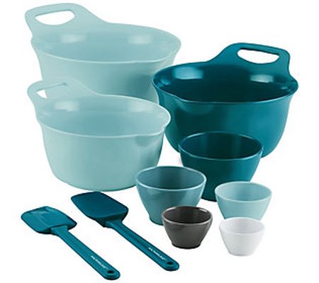 Rachael Ray Kitchenware 10-Piece Mixing Bowl Se t