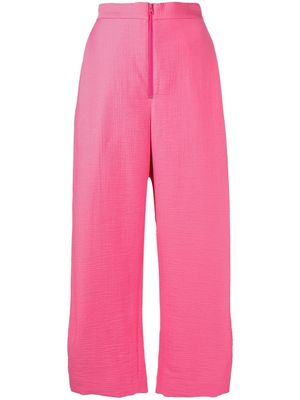 Rachel Comey straight-leg cropped trousers - Pink