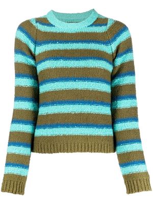 Rachel Comey striped knitted jumper - Blue