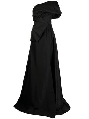 Rachel Gilbert Archer crystal-embellished gown - Black