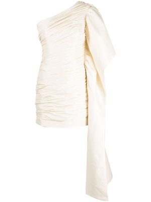 Rachel Gilbert Marji one-shoulder minidress - White