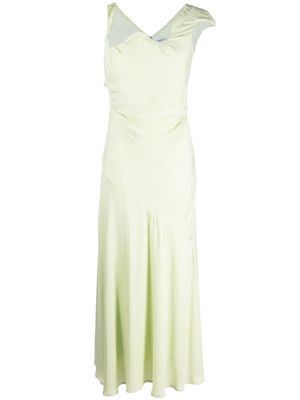 Rachel Gilbert Nash asymmetric maxi dress - Green