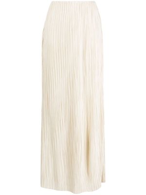 Rachel Gilbert Ziara pleated maxi skirt - White