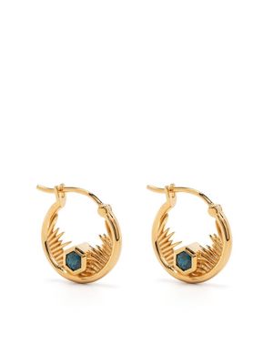 Rachel Jackson Electric Goddess hoope earrings - Gold