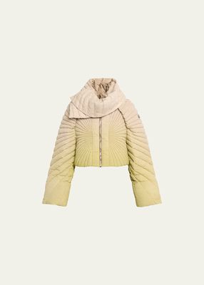 Radiance Convertible Oversized Jacket with Funnel Neck