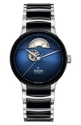 RADO Centrix Open Heart Automatic Ceramic Bracelet Watch