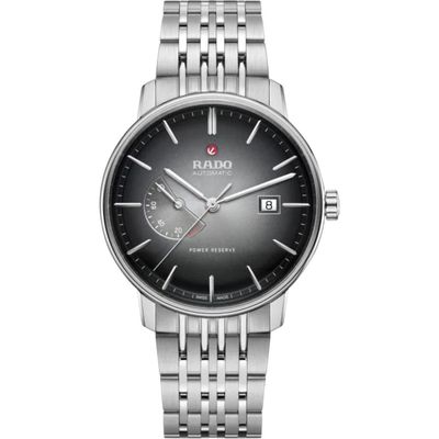 RADO Coupole Automatic Power Reserve Bracelet Watch, 41mm in Black 