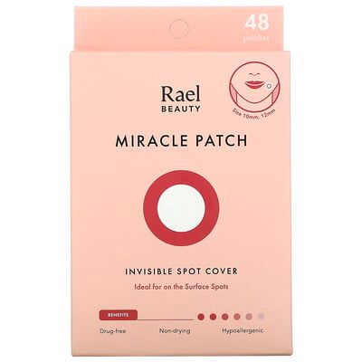 Rael, Miracle Patch, Invisible Spot Cover, 48 Patches